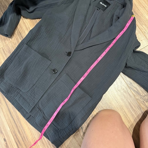 Madewell Lightspun Dorset Blazer Jacket Cardigan - Picture 6 of 10